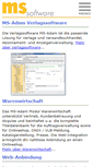 Mobile Screenshot of ms-software.de